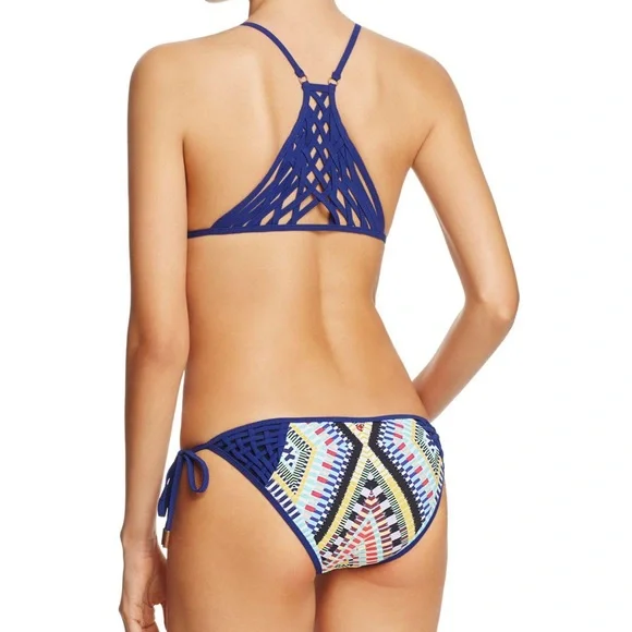 Red Carter Grand Bazaar Reversible Bikini - Picture 3 of 9